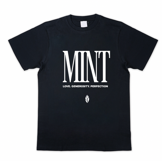 MINT Black Uniform Tee